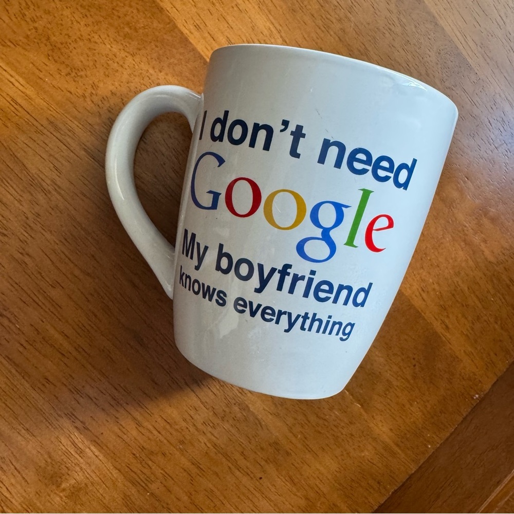 Home Essentials Funny Google Mug for Home or Office Cup Oversized